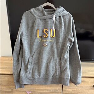 LSU Tigers Women's Gray Hoodie